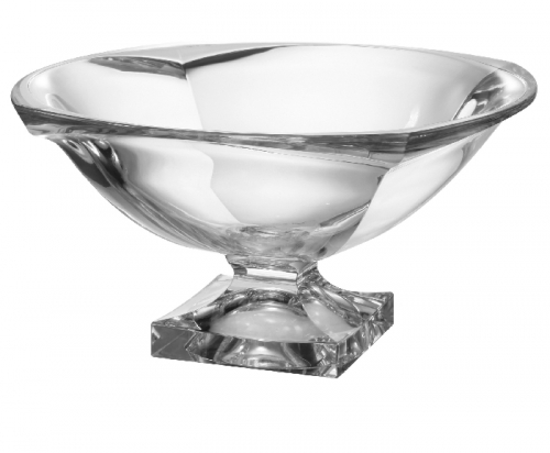 LVH At The Gate Footed Bowl 6.4\ 6.4\Height x 12.3\Diameter 

Coordinates beautifully with any tabletop decor.
Care & Use:  Dishwasher safe





